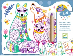 Djeco Magické Vymaľovávanie Lesnej Rodinky