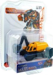 Transformeur camion de chantier-robot