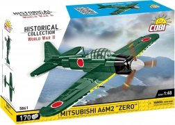 Klocki konstrukcyjne Mitsubishi A6M2 Zero