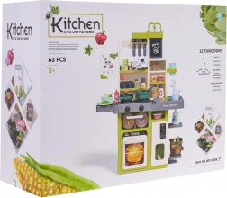 Angolo cucina con funzione luce e suono 63 pezzi. Verde