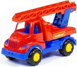 fire truck with rotating ladder 19 cm