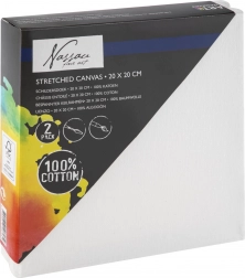 Schildersdoeken 20 × 20 cm van katoen