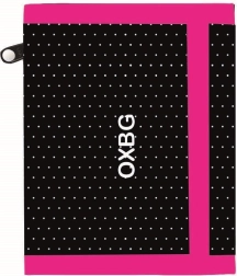 Textile wallet OXY Dots white