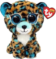 TY Leopard Blue Cobalt maskota 15 cm