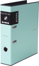 Raccoglitore A4 PASTELINI verde, a leva, 7 cm