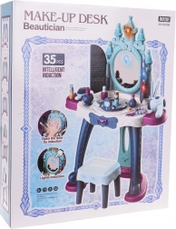 Tavolino da toeletta per bambini con luci e suoni + accessori