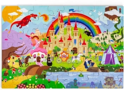 Bigjigs Toys puzzle Mondo Fantasy – puzzle da pavimento in legno