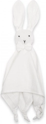 NEW BABY Rabbit muszlin alvókendő, fehér