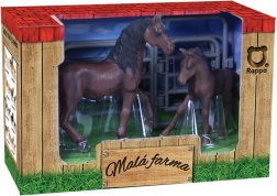 Komplet igrač konjev z ogrado