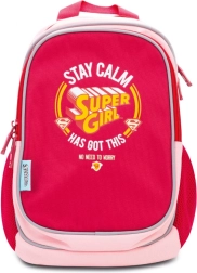 Predškolský batoh SUPER GIRL stay calm