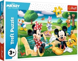 Puzzle 24 Maxi – MICKEY MOUSE et ses amis – TREFL