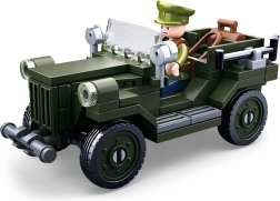 Military Building Block Jeep Sluban GAZ 67
