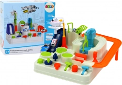 Interaktivna parkirna steza za otroke z avtomobilčki