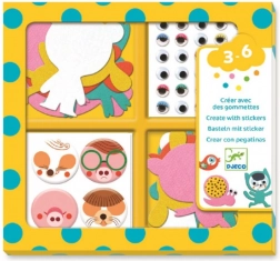 Zestaw naklejek Urocze zwierzątka