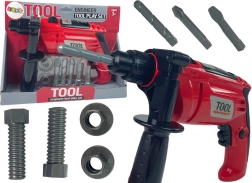Kids’ Electric Drill with Screws and Bits