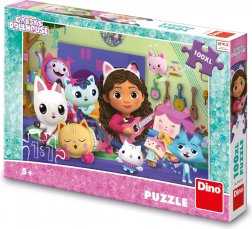 Puzzle GABBY'S DOLLHOUSE Muzyczny pokój 100 XL elementów