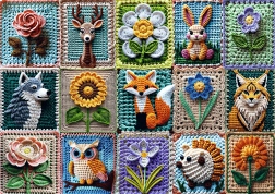 Puzzle Heklanje – moja strast 1000 dijelova