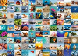 Puzzle RAVENSBURGER 99 momenti al mare 1000 pezzi