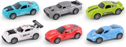fém versenyautók 7,5 cm – 4 darabos készlet