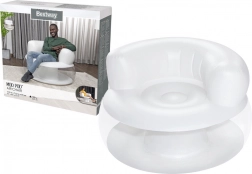 Inflatable Chair White 112 x 112 x 70 cm Bestway