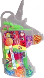 Set of Colored Loom Bands 380 Pieces