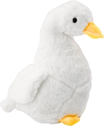 White Plush Goose Toy 30 cm