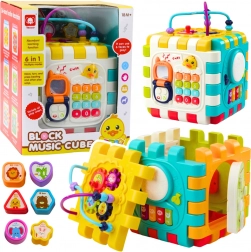 Cubo educativo musicale interattivo per i più piccoli