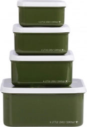 Set of Four Snack Boxes A Little Lovely Company – Crocodile