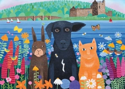 RAVENSBURGER puzzle – állati barátok 1000 darab