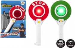 Politistav plast med lys