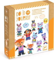 DJECO DIY magneter til at færdiggøre Funky Family