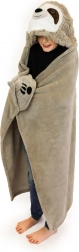 Warm kids’ hooded blanket sloth Cozy Noxxiez