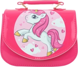 Sac à main rose pour enfant avec licorne