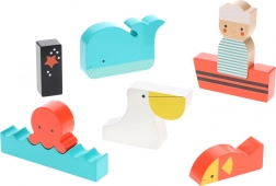 Lesena sestavljanka Na morju PETIT COLLAGE