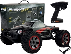 Auto RC fuoristrada 1:10, 4x4, 40 km/h – rosso