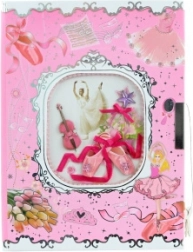 Ballerina Diary with Key
