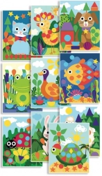 Nalepke oblike in barve – kmetija