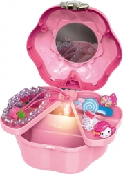 Bloemvormige sieradendoos voor kinderen