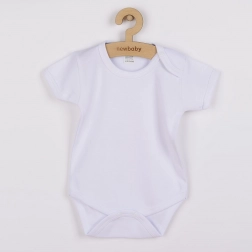 Rövid ujjú, pamut New Baby Classic baba body