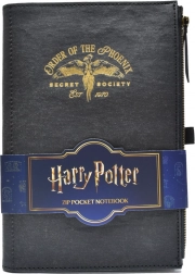 Harry Potter kapesní zápisník s kapsou a zipem Order of the Phoenix A5