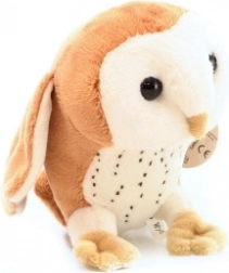 chouette en peluche 22 cm