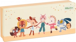 Lilliputiens sensory rattle set – Jack the lion