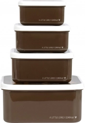 Set of Four Snack Boxes A Little Lovely Company – Bears