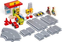 Fa közúti készlet gyerekeknek