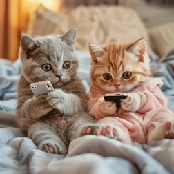 Pittura diamantata Gattini 30 × 40 cm