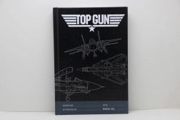 Premium lined A5 notebook with TOP GUN motif