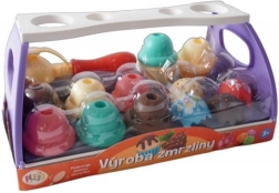 PLEJO Ice Cream Making – serving tray with ice cream