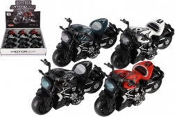 Mini moto metallo/plastica a retrocarica - 4 colori