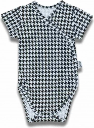 Cotton baby bodysuit with short sleeves Nicol Viki