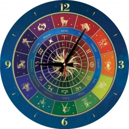 Zodiac Puzzle Clock 570 Pieces